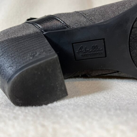 Abella True Comfort Women's 8.5 Grey Ankle Boot - Picture 9 of 11